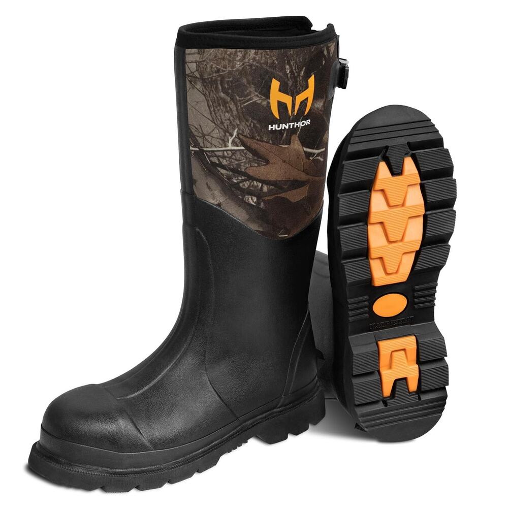 HUNTHOR RUBBER WORK BOOTS,